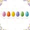Glitzhome® 6 Colors Easter Plastic Fillable Eggs. 60ct.